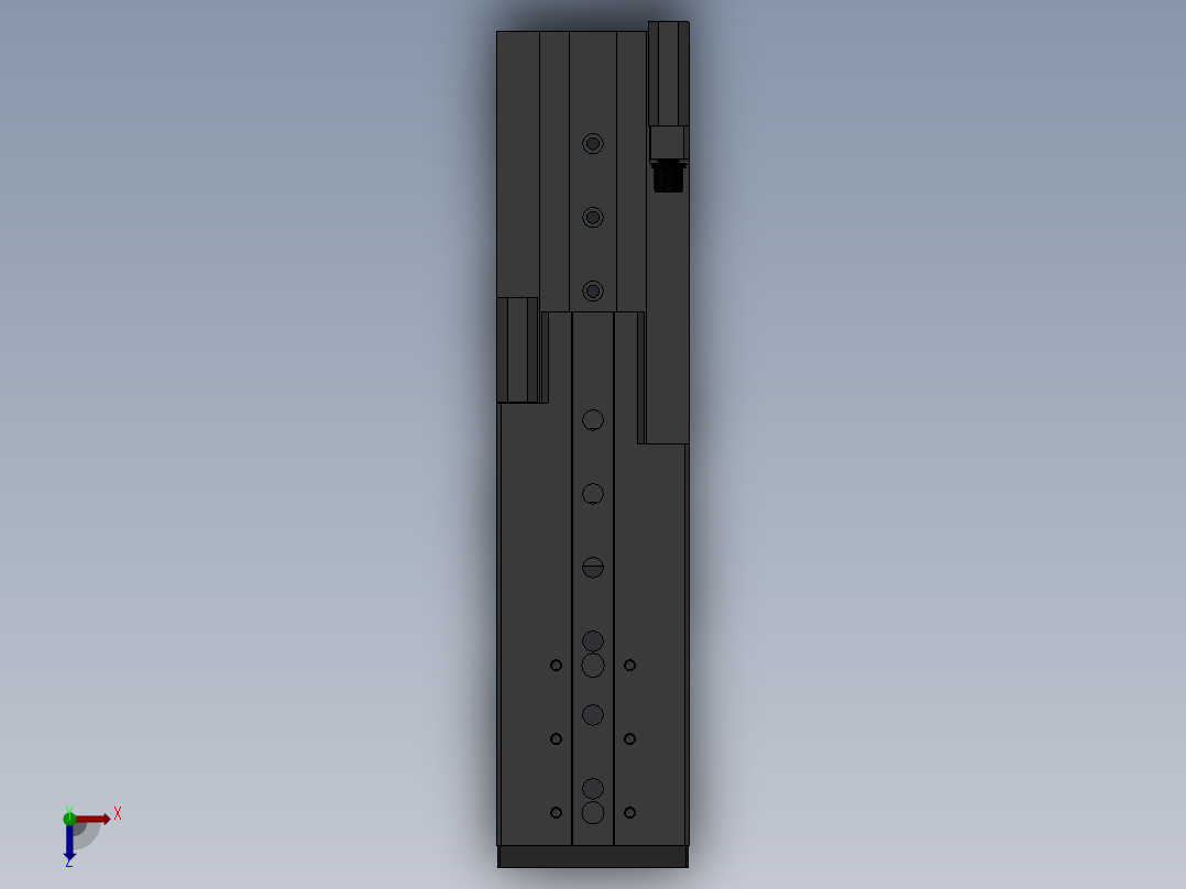 砂眼检测俯视图