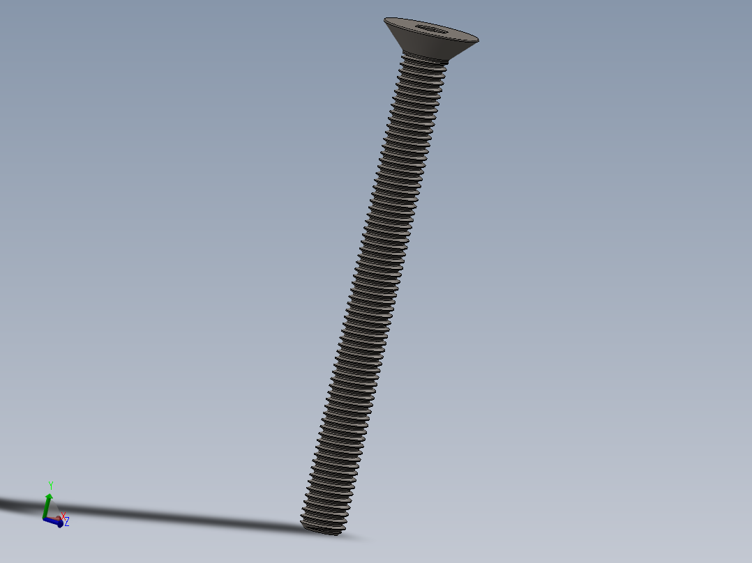 Screw_ISO_10642_M10x110_A2.SLDPRT主视图