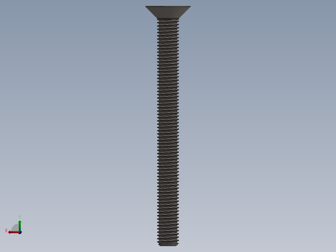 Screw_ISO_10642_M10x110_A2.SLDPRT后视图