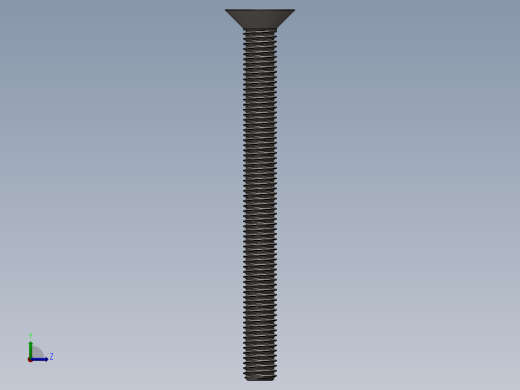 Screw_ISO_10642_M10x110_A2.SLDPRT左视缩略图