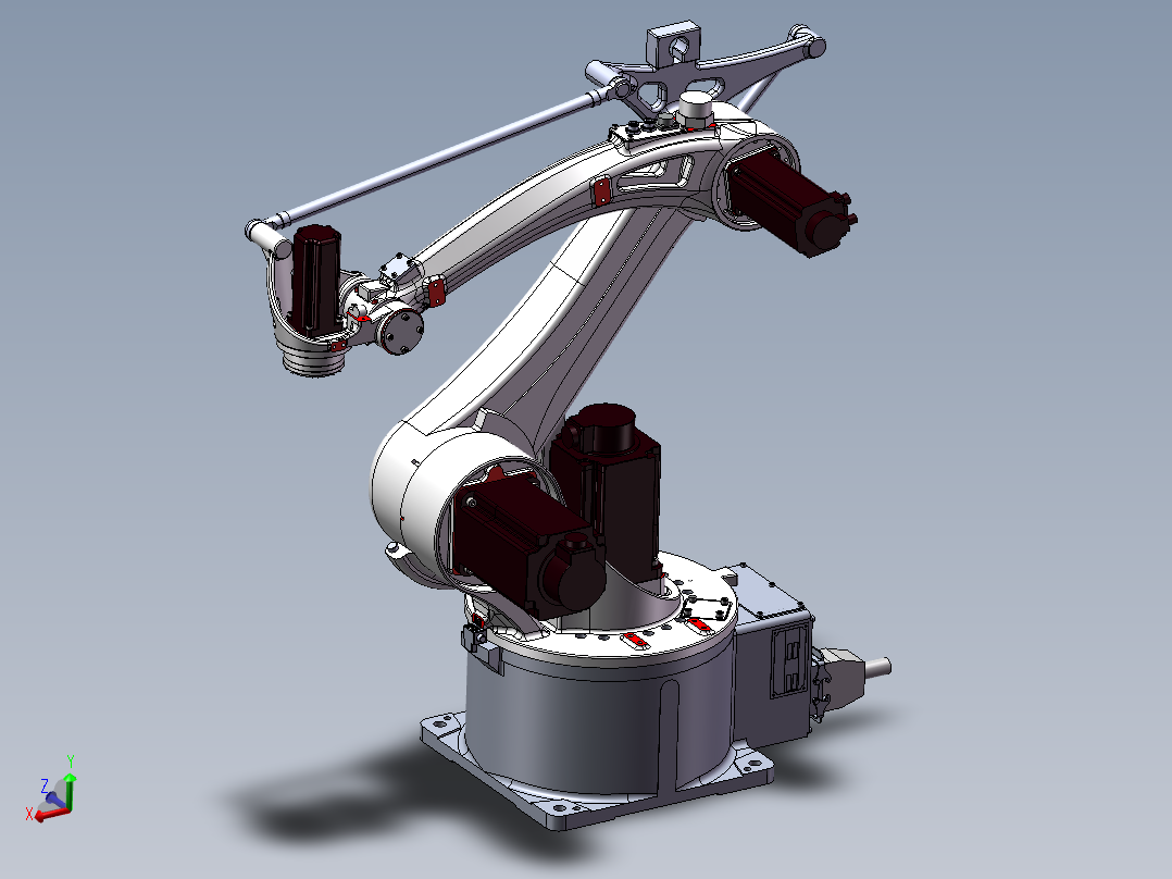 10公斤负载4轴机械手