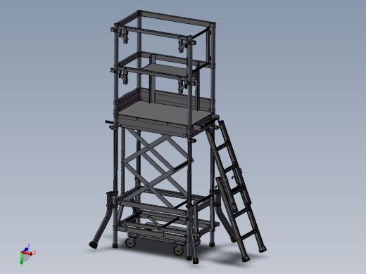 剪叉式升降机 、剪叉式登高平台