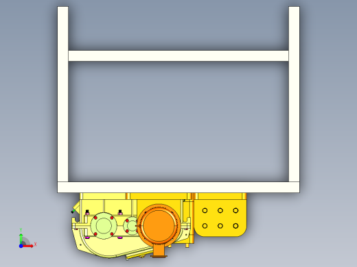 校直机模型前视缩略图