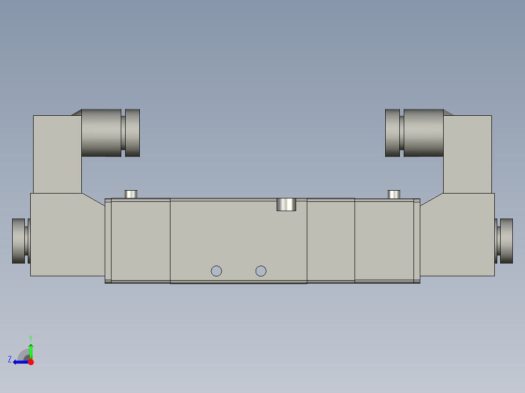 4V130CM5B电磁阀右视图
