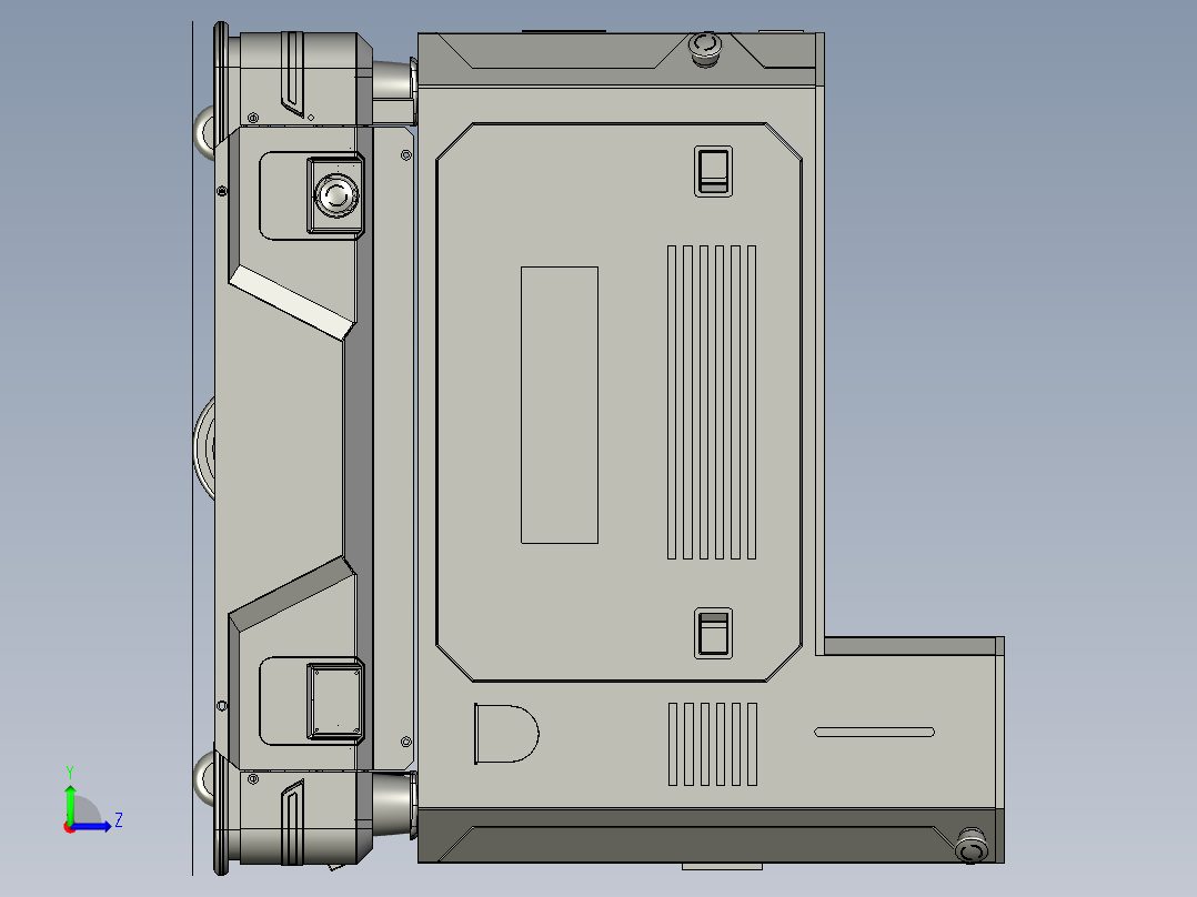 001_600C_复合-本体600C+新机柜+节卡左视图