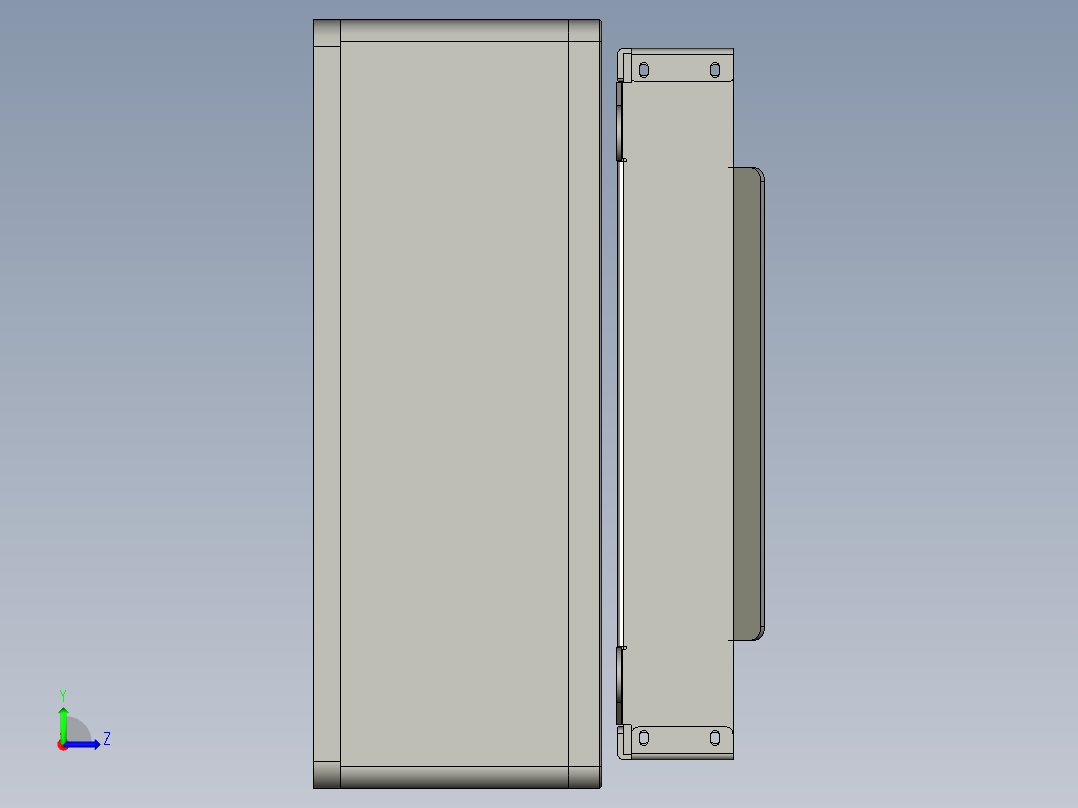 R300M柔性振动盘左视图