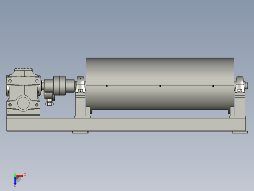 矿用电动卷扬机起重工具俯视缩略图