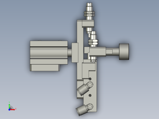 LSZ118004-03-02AX轴对位总装配体前视缩略图