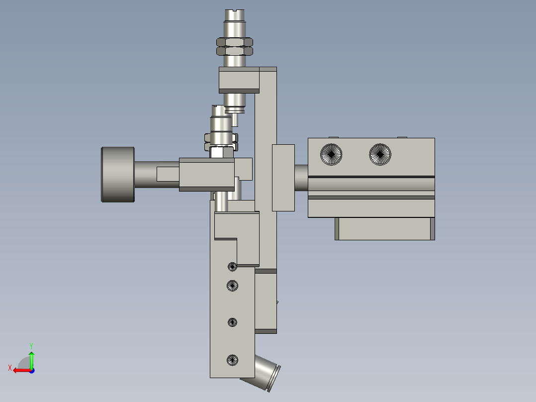 LSZ118004-03-02AX轴对位总装配体后视图