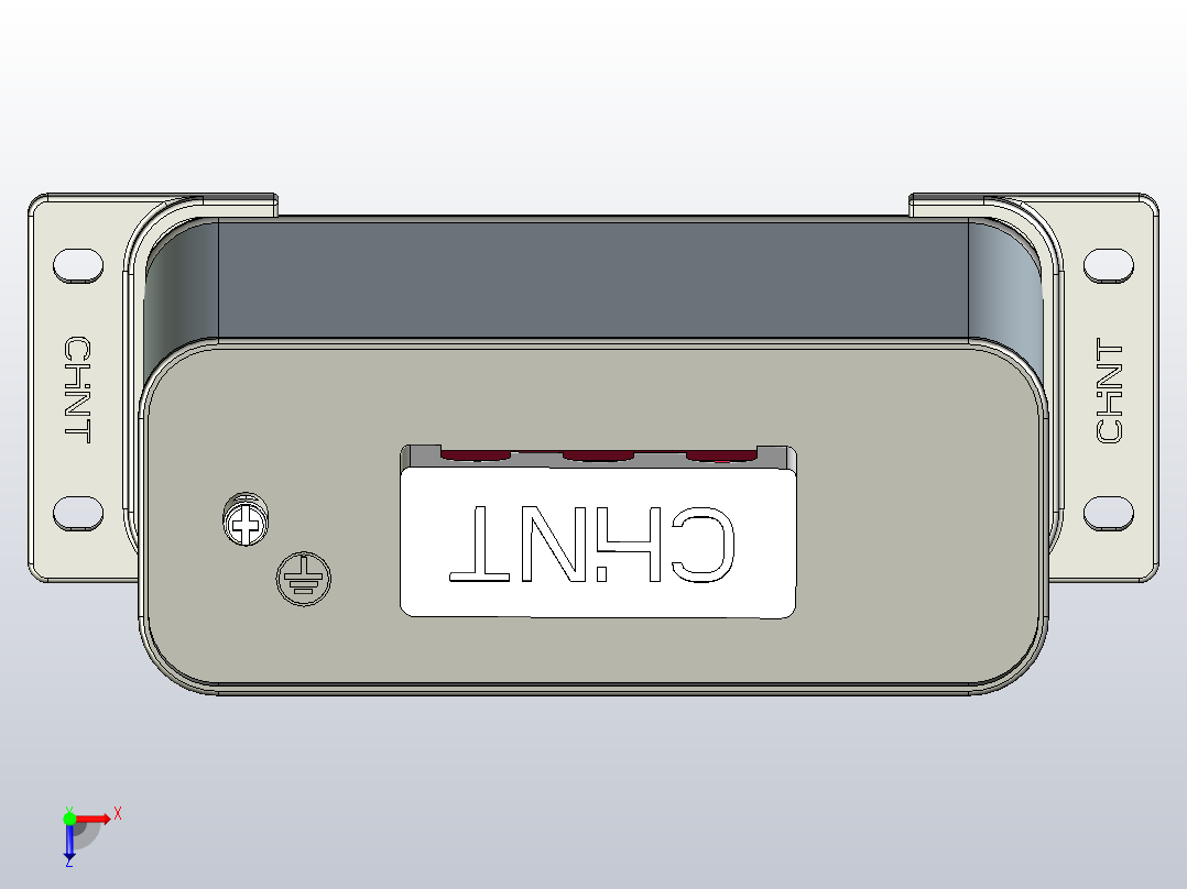 BKMJ0.23-10-3自愈式低电压并联电容器三维模型202202俯视图