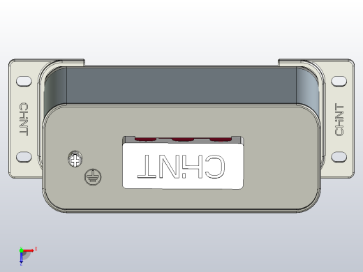 BKMJ0.23-10-3自愈式低电压并联电容器三维模型202202俯视缩略图