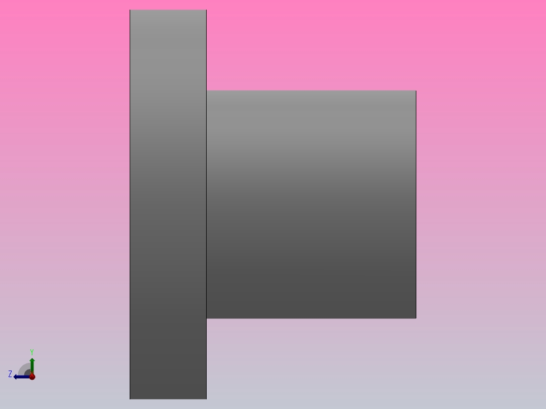 带挡圈双轴承L尺寸指定型轴承座组件_BRDLDF-69-8-2Z-30-A右视图