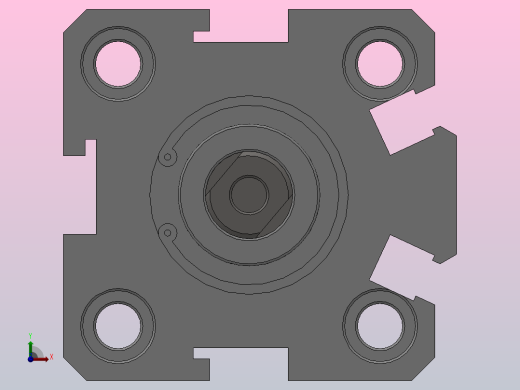 SDA超薄气缸系列SDA 20×60前视缩略图