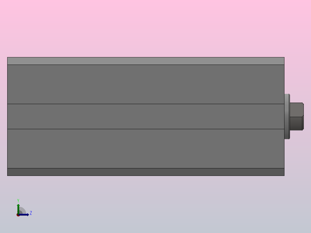 SDA超薄气缸系列SDA 20×60左视图