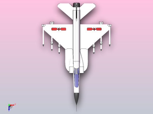 枭龙战斗机俯视缩略图