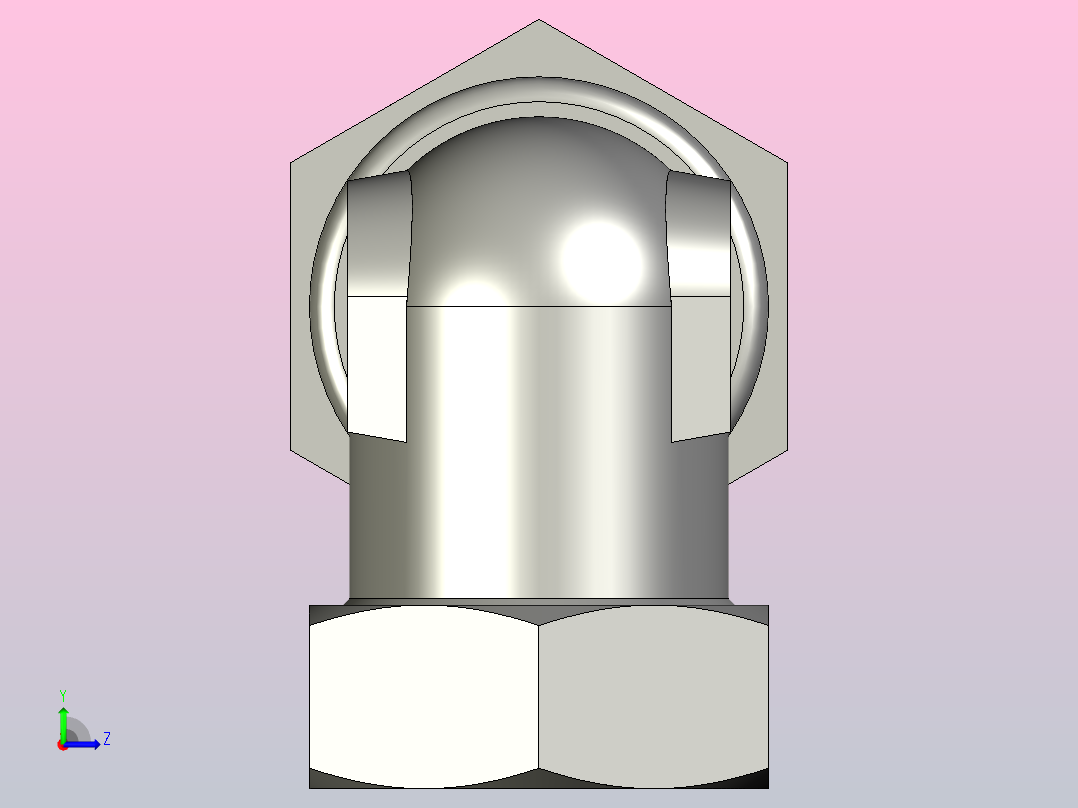 EO舱壁弯头WSV42ZLCF(16).igs左视图