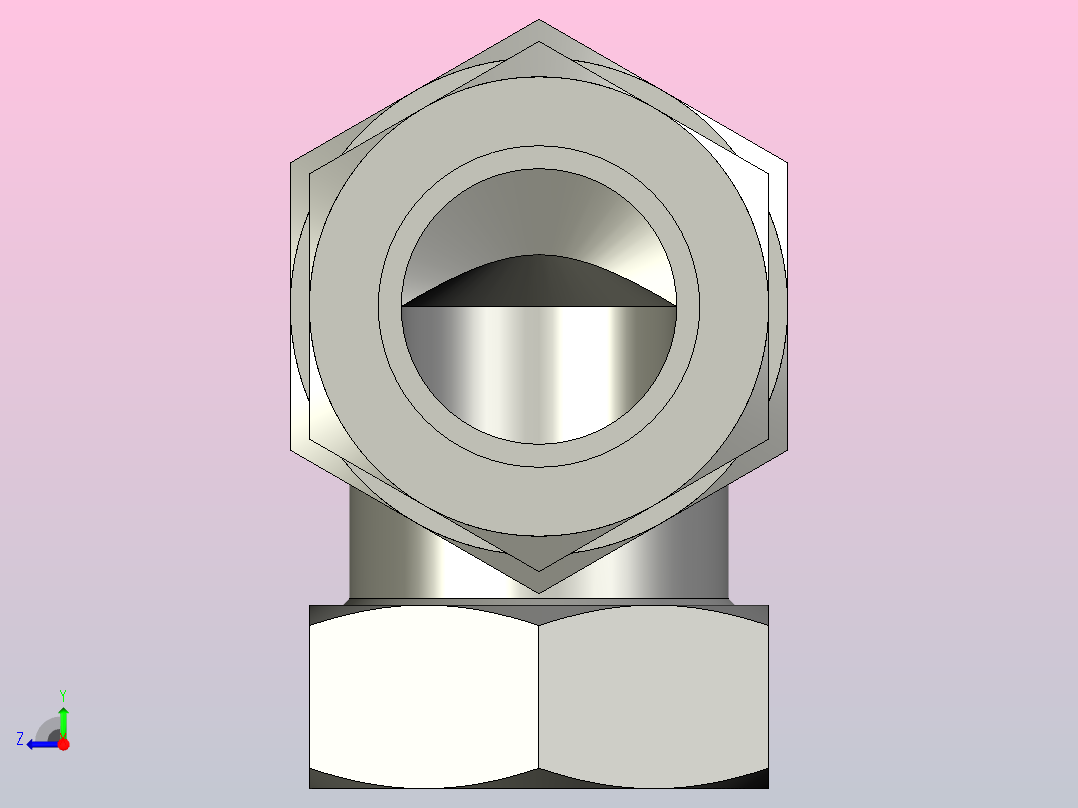 EO舱壁弯头WSV42ZLCF(16).igs右视图