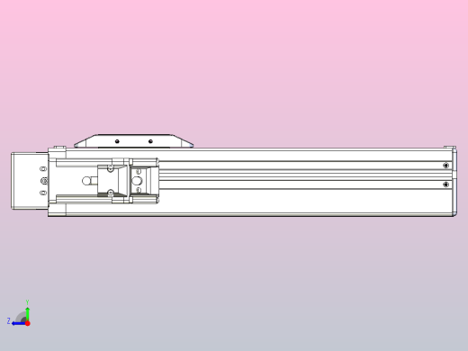 滚珠丝杠直线轴带导轨全封闭TPA-HCR-65S-1610C-L200-MR-Y-P10-N3右视缩略图