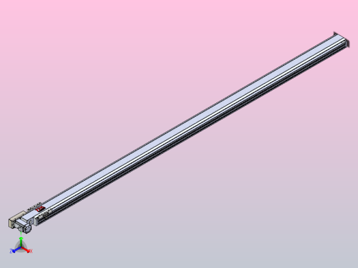 皮带直线轴半封闭可选导轨TPA-HNB-120D-110-L2900-ML-Y-P40-N3