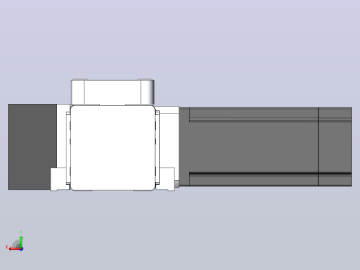 DMEB65-LBCR欧规同步带模组直线模组（电机左后折）[DMEB65-L15S350-DT400-C2U-LBCR]后视缩略图