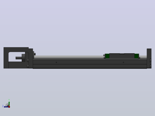 钢制KK模组直线滑台TKK86(标准型）TKK86-340右视缩略图