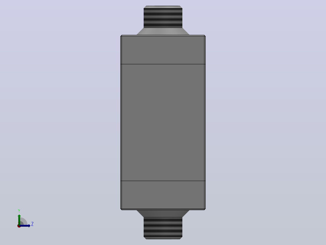 YWK-7DD差压控制器[YWK-7DD差压控制器]左视图