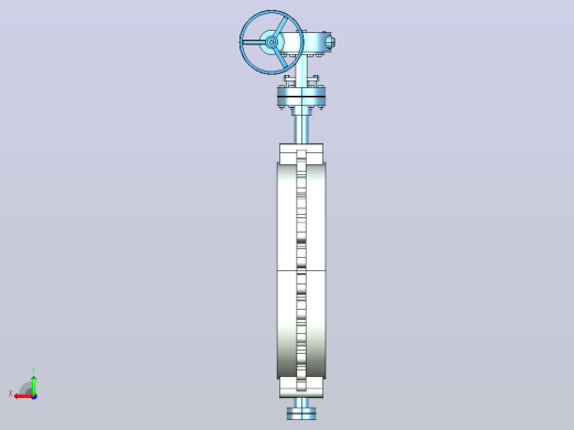 815L凸耳式美标蝶阀[API815L-24”]后视缩略图