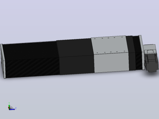 直线模组DMBF220-RTCR（右折直连带电机座）[DMBF220-L45S500-DT750-A2U-RTCR]