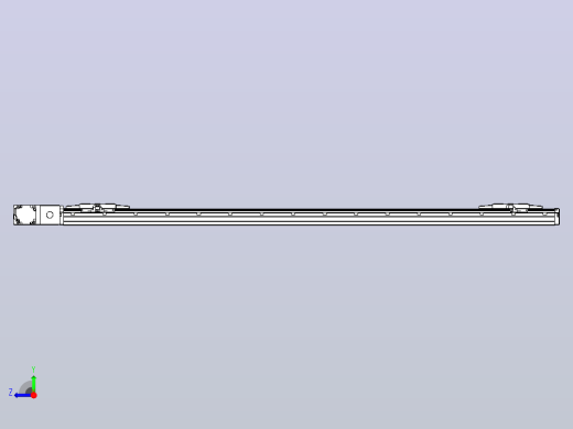 皮带直线轴双滑块型TPA-GCBS-120-P70-L550-QL-M20-N3右视缩略图