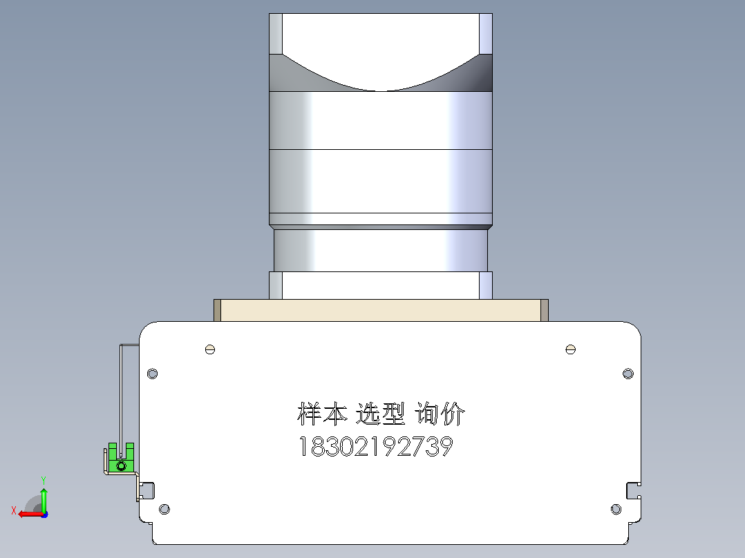 RDM270-2400齿轮齿条模组后视图