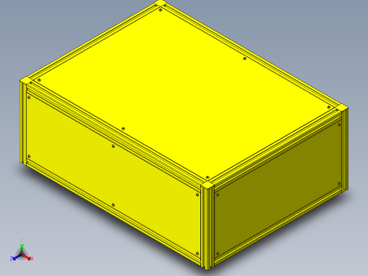 铝框保护罩分割