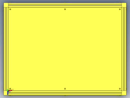 铝框保护罩分割俯视缩略图