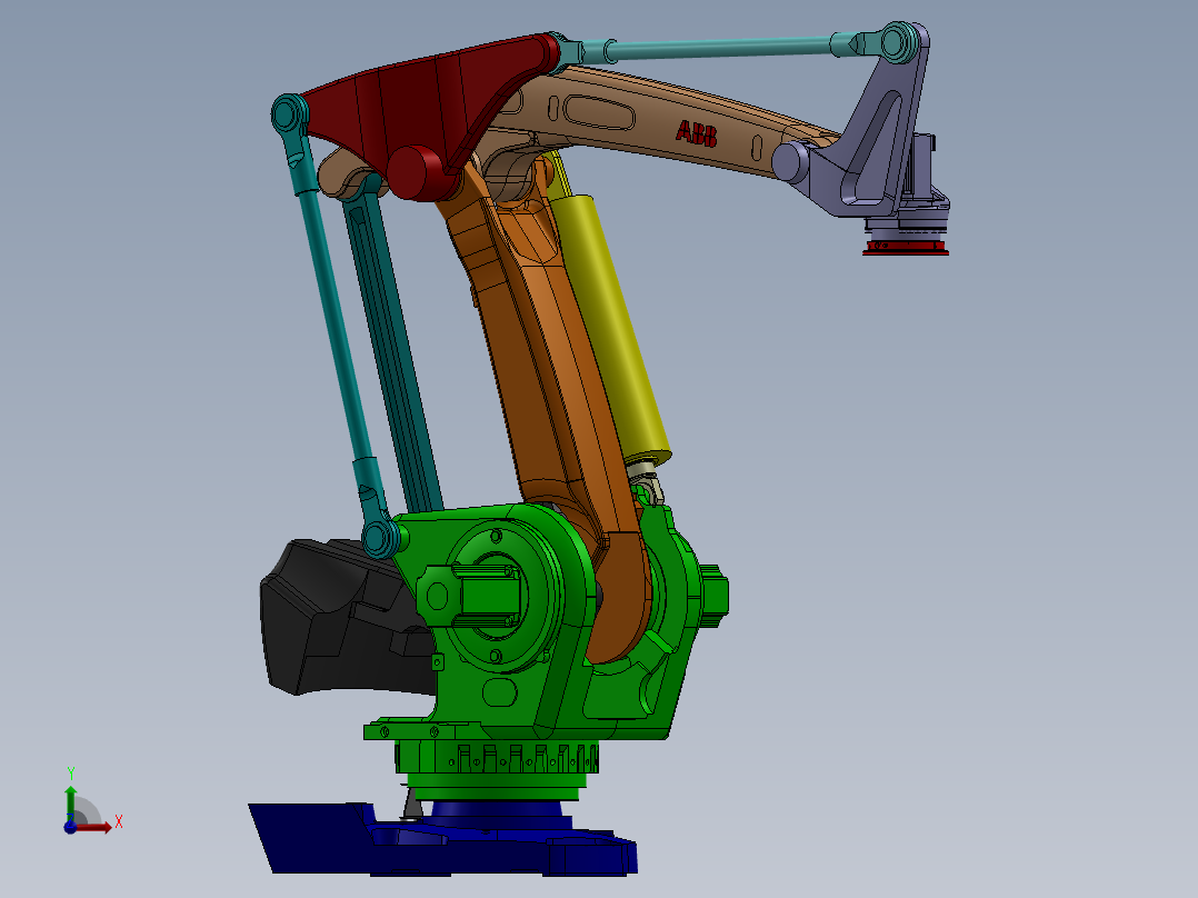 ABB IRB 760 Robot前视图