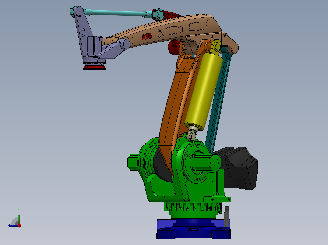 ABB IRB 760 Robot右视图