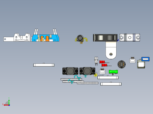 连接器 - 电气元件后视缩略图