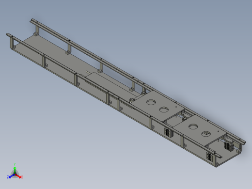 使用止回组件的推杆3D模型