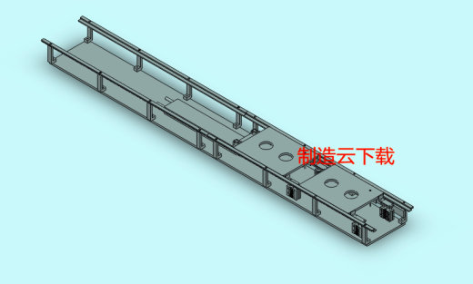使用止回组件的推杆3D模型缩略图