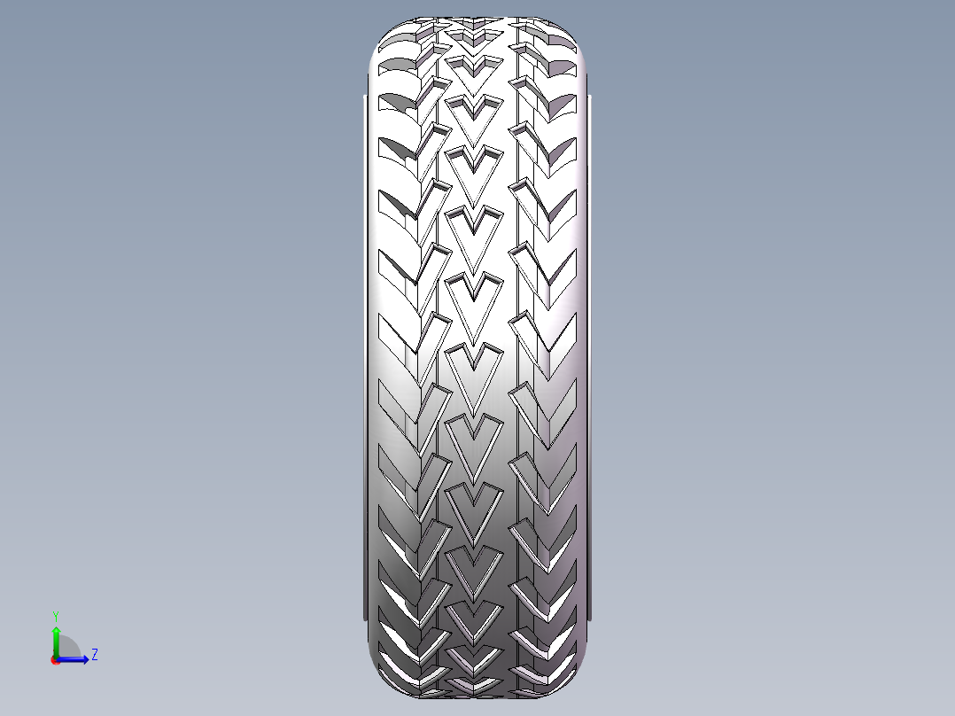 汽车轮毂左视图