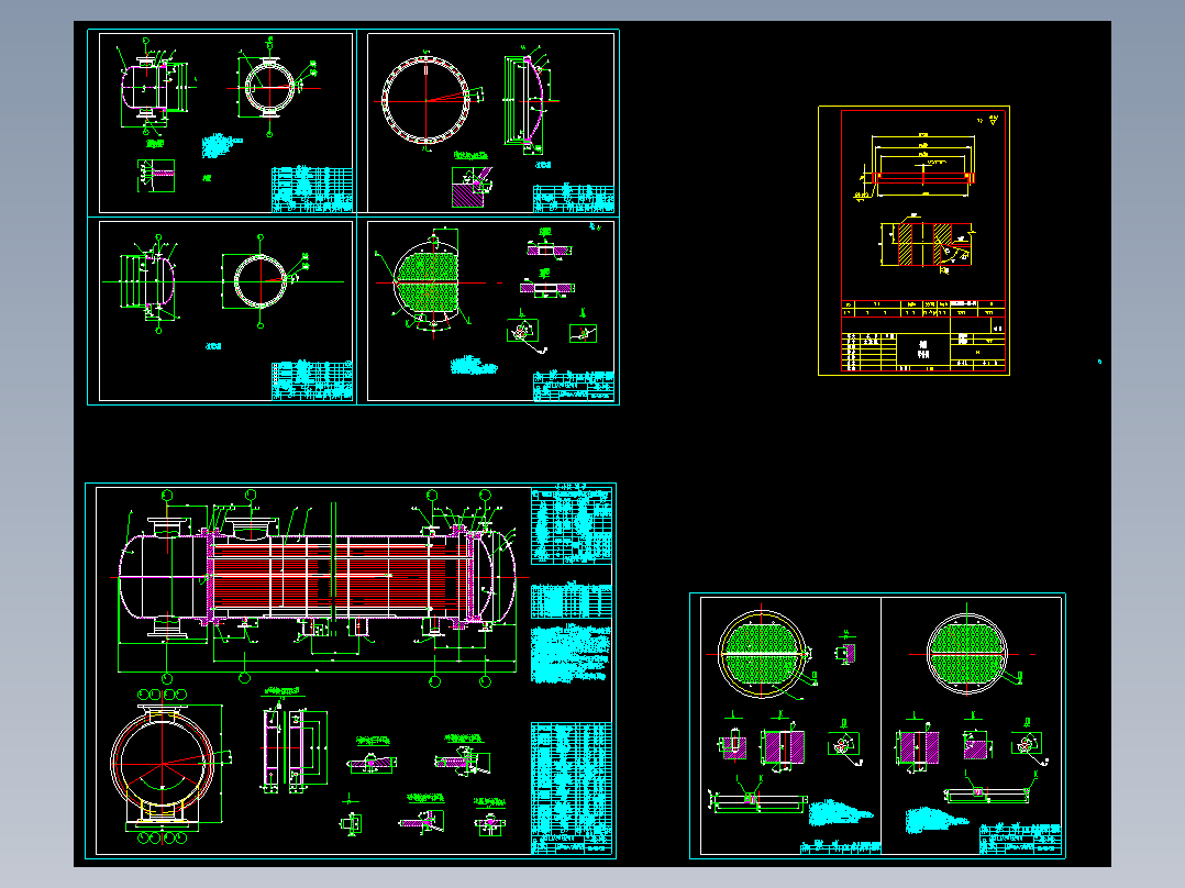 流量为140t每小时水_油浮头式换热器