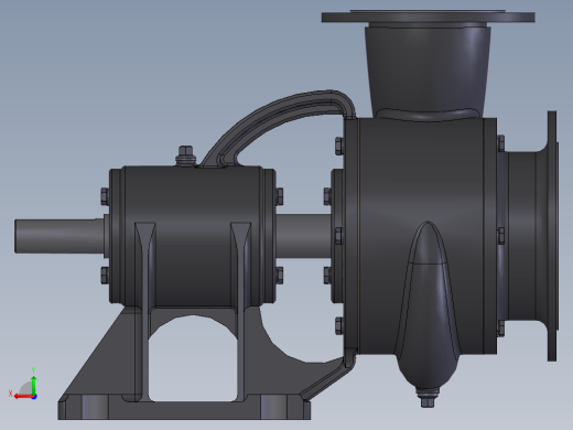 多级离心泵后视缩略图