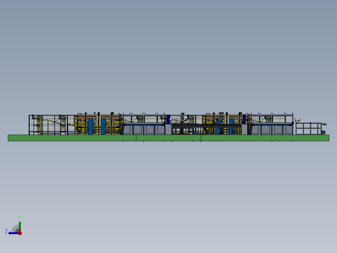 自动捆扎装袋线---sw右视图