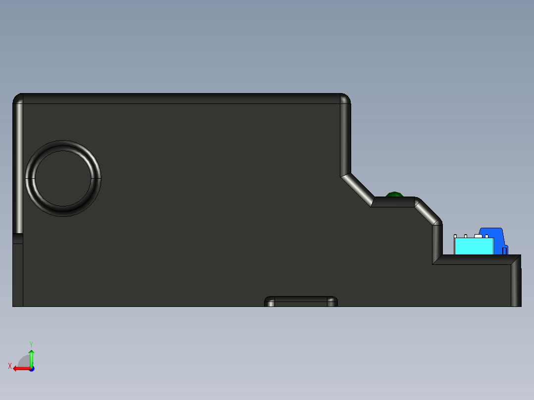 通用数学模块后视图