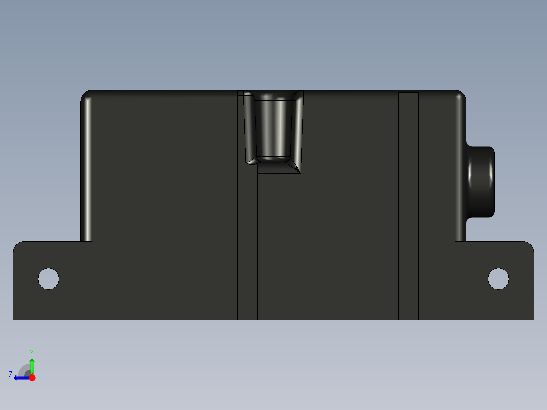 通用数学模块右视图