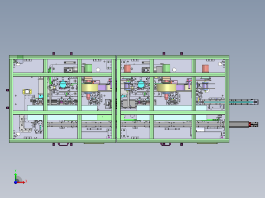 汽车链接器折弯裁切前视缩略图