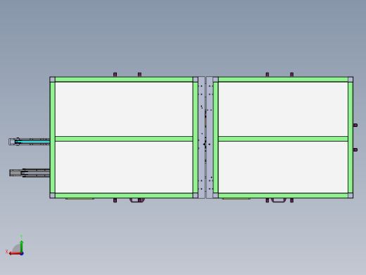 汽车链接器折弯裁切后视缩略图