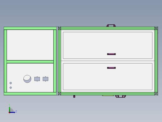 汽车链接器折弯裁切左视缩略图