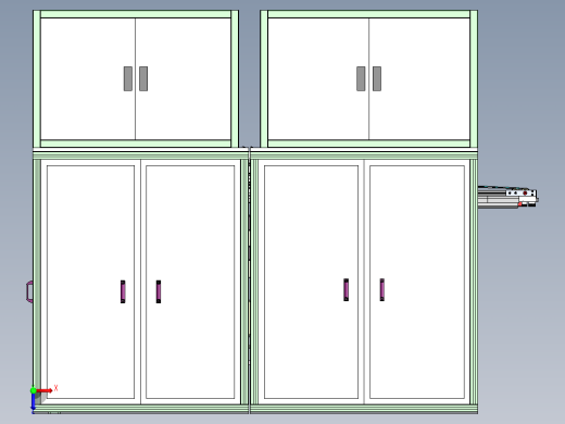 汽车链接器折弯裁切俯视缩略图