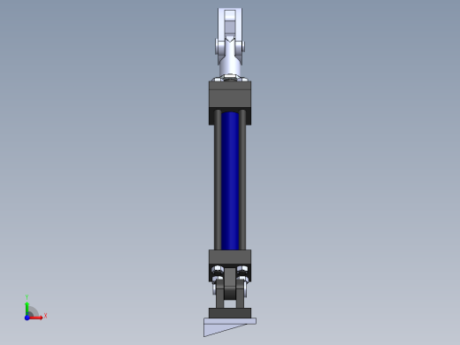 液压缸前视缩略图