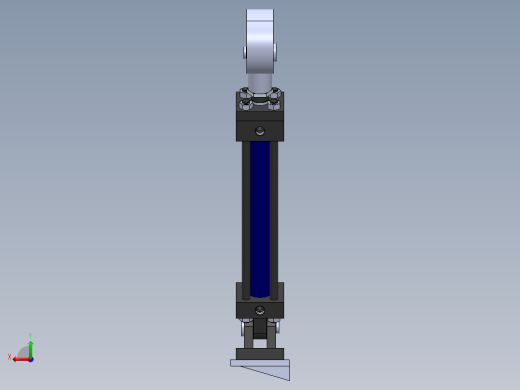 液压缸后视缩略图