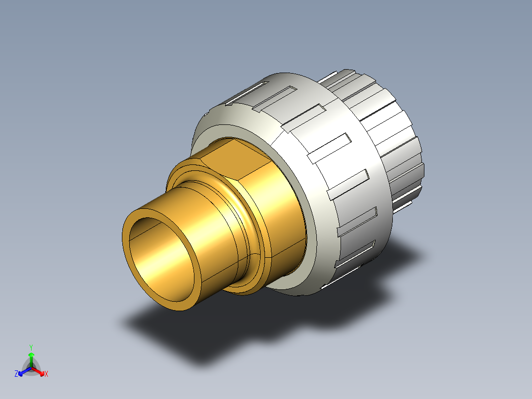 7BIROC 适配器会在PVC-U 黄铜溶剂焊接插座D和BSP螺纹铜管公端R O型圈橡胶